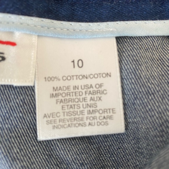 Vintage classic Long jeans look skirt - Picture 5 of 7